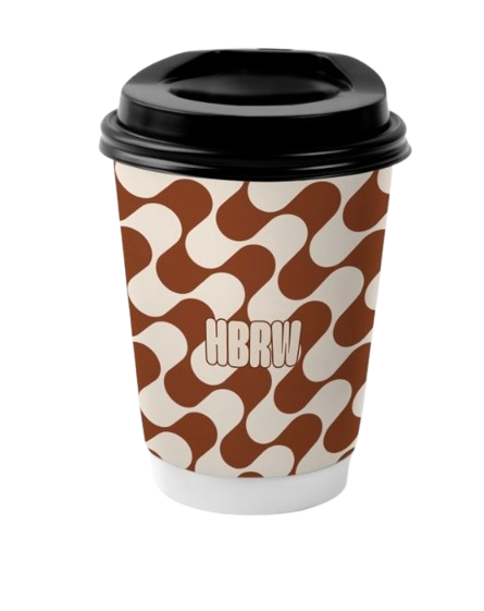 HBRW 8OZ PAPER CUPS (10 PCS )